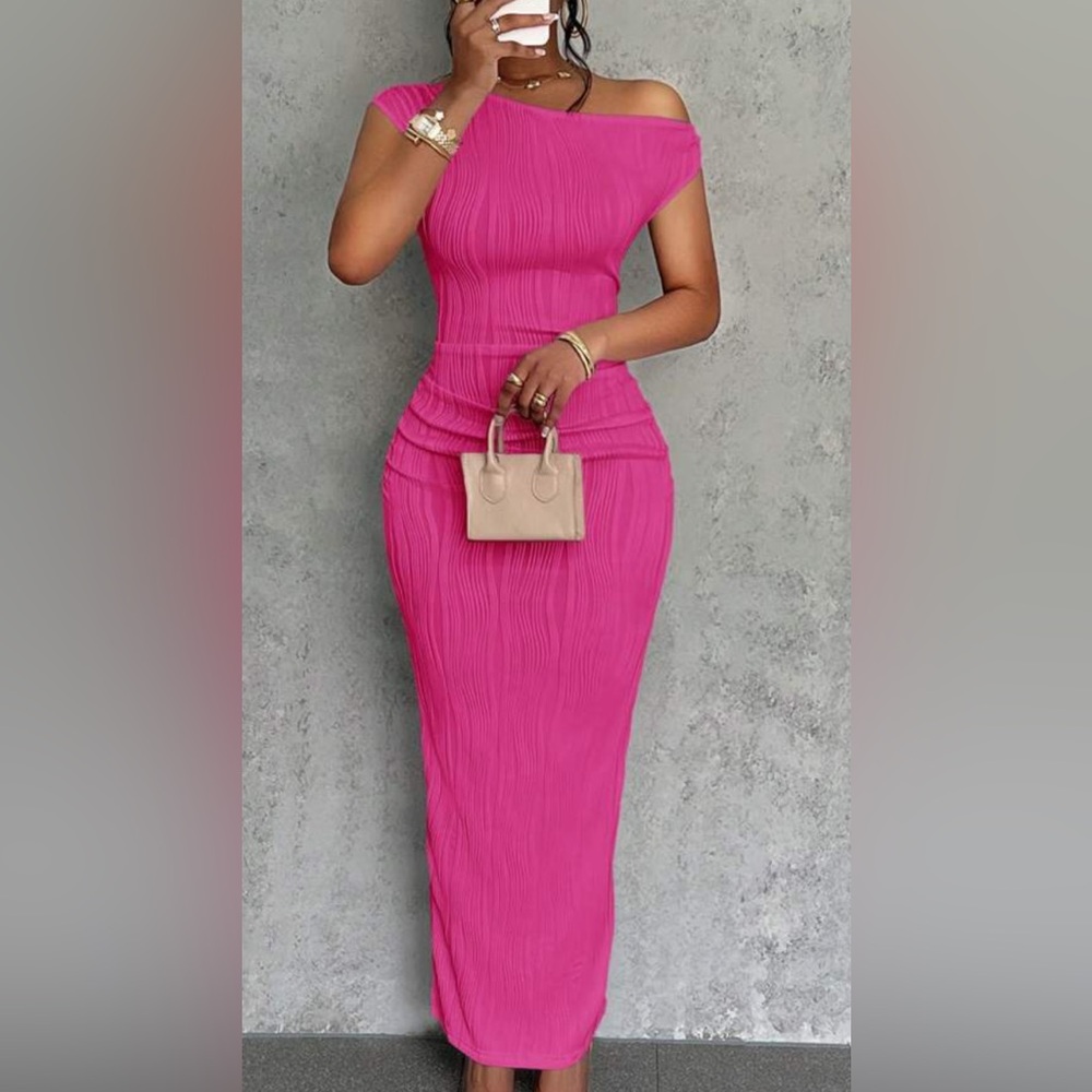 Pink Sleeveless Dress